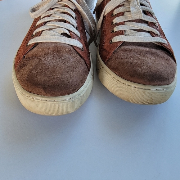 Johnston & Murphy Sneaker Distressed  Suede Leather Size 8 - Picture 13 of 15